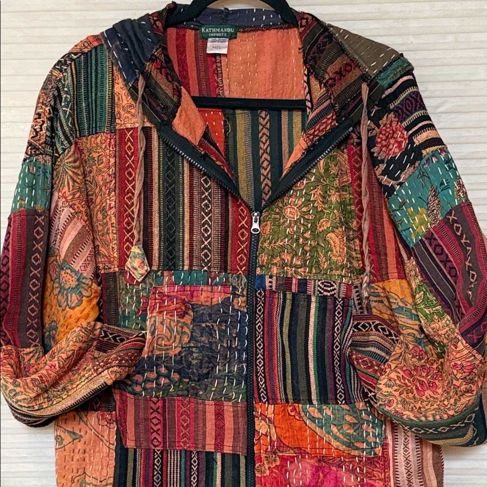 Kantha M/L Patchwork Jacket - image 2